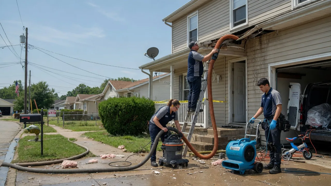 Water Damage Restoration in Blue Rock, OH near me